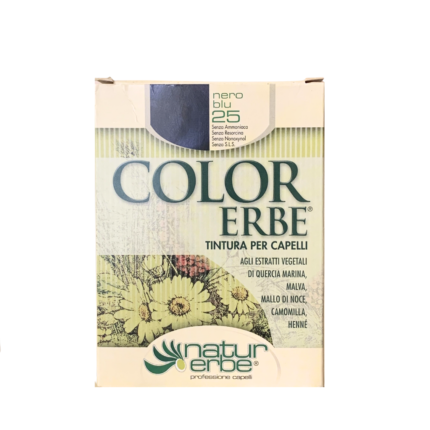 Color erbe nero blu