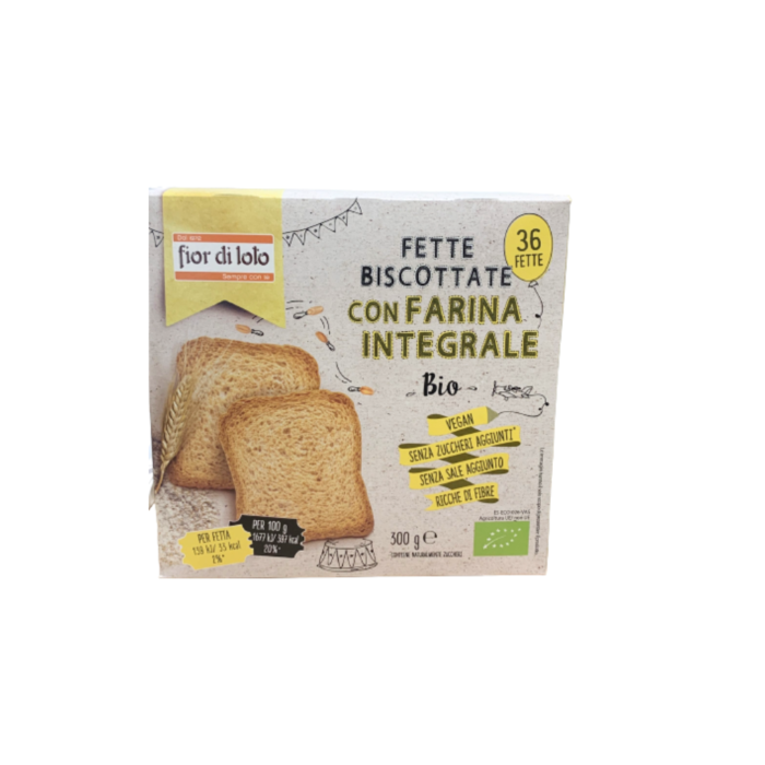 Fette biscottate integrali bio