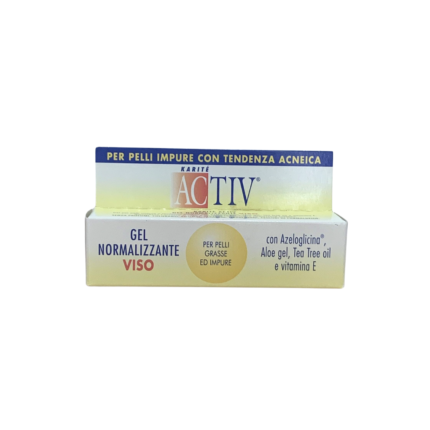 Gel normalizzante viso