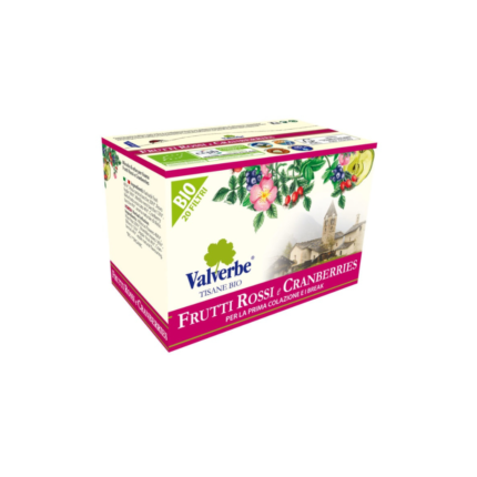 Tisana Bio frutti rossi e cranberries