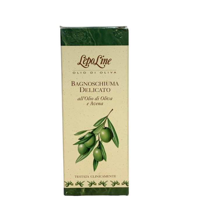 lepo line olio d'oliva bagnoschiuma delicato