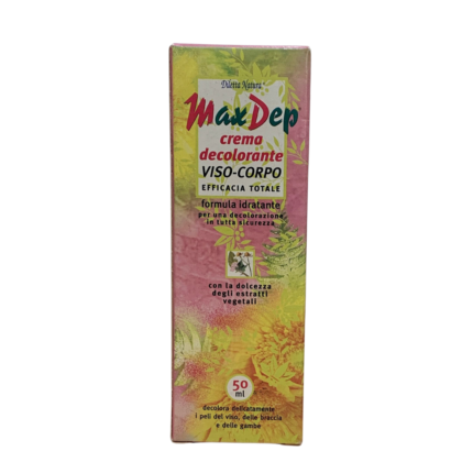 max dep crema decolorante viso corpo