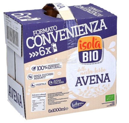 Latte Avena Isola Bio